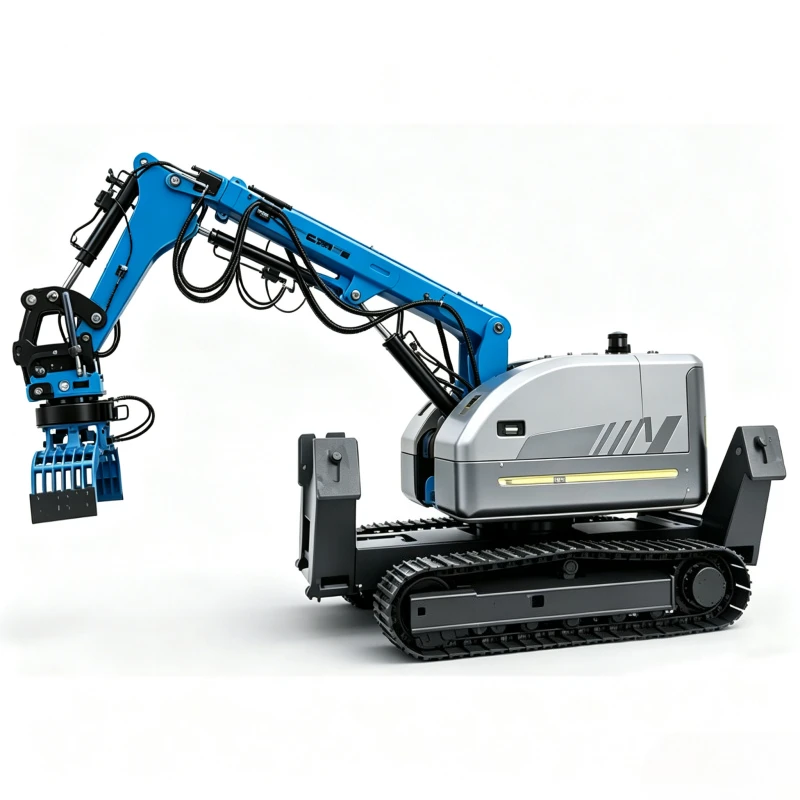 Hydraulic Demolition Robot Remote Controlled Concrete Breaking Machine with Breaker Hammer for Construction