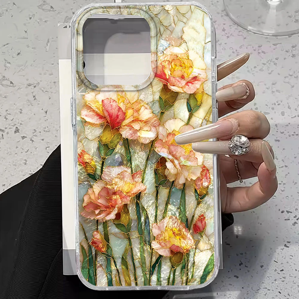 Rosa Trompetenblumen-Handyhülle für Honor 400 200 Smart Pro Magic7 6 5 70 Lite X9a X9c X9b X8b X8a X8c X7c X7b X6c X6b X6 Cover – Detail 4