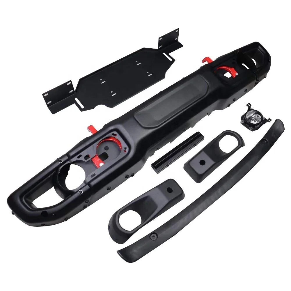 

Front Bumper 10th Anniversary Front Bumper with or Without Radar Hole for Jeep Wrangler JL 2018+