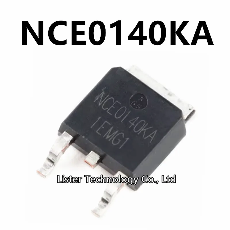 10~50Pcs/Lot New NCE0140KA NCE0140 TO-252 N channel 100V/40A MOSFET-P Field-Effect Transistor TO252 SMD