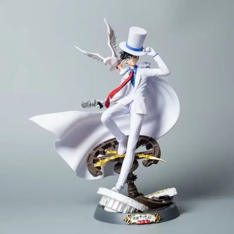 

Action Pose Phantom Thief Model Anime Style GK Figure with Dark Wings Handmade Display Sculpture for Collectors