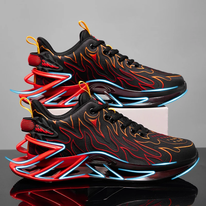 

Men's Casual Breathable Sneakers Luxury Trainer Race Fashion Running Shoes for Women Tenis Shoes