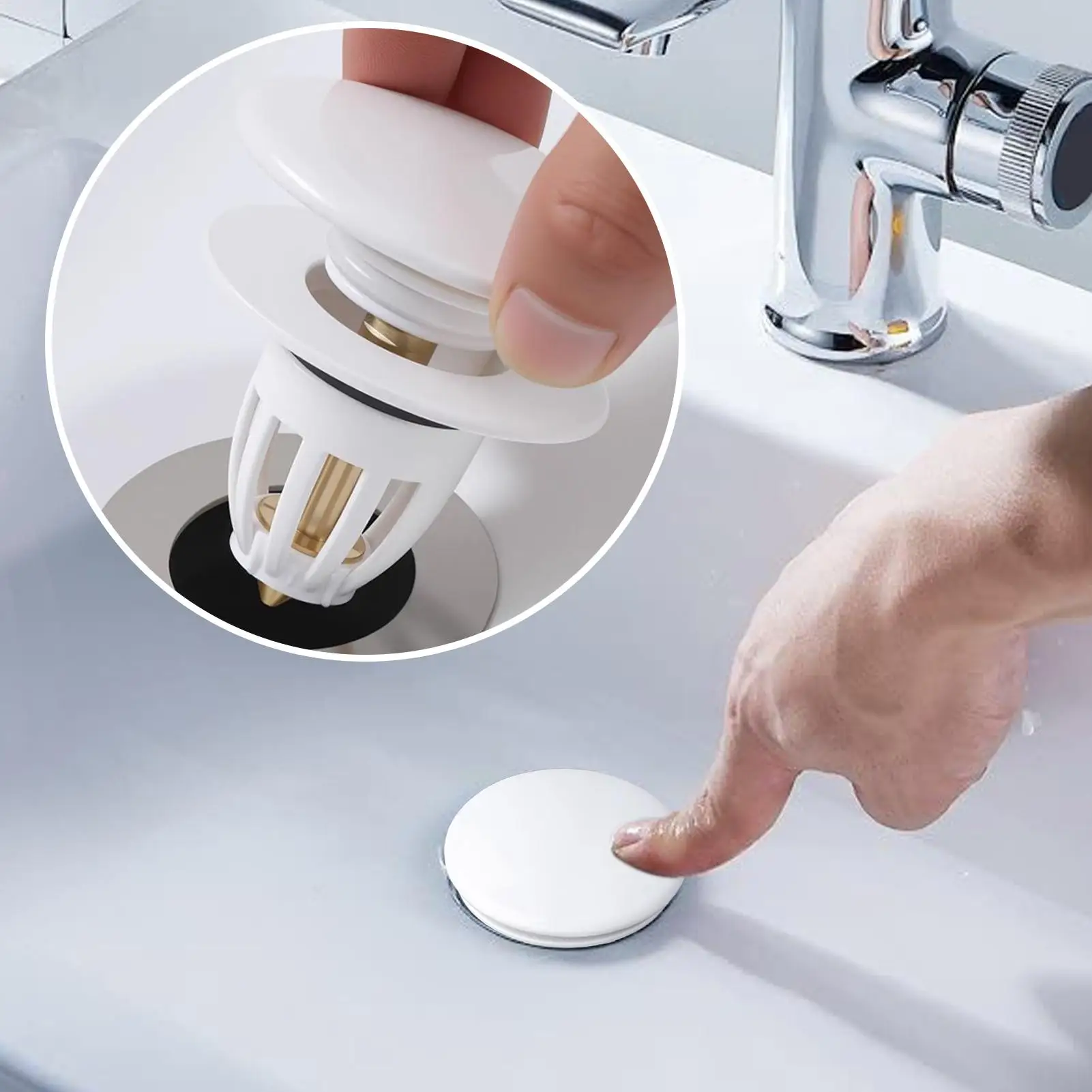 

Пробка для раковины в ванной комнате, сливной фильтр для кухонной раковины, пробка против запаха, пробка для умывальника для дома, крытая раковина для дома, прачечный душ