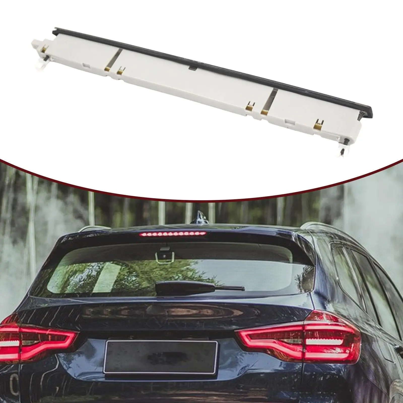 

LED 3rd Brake Light 4B9945097A Easy Installation Car Accessory Replace Parts