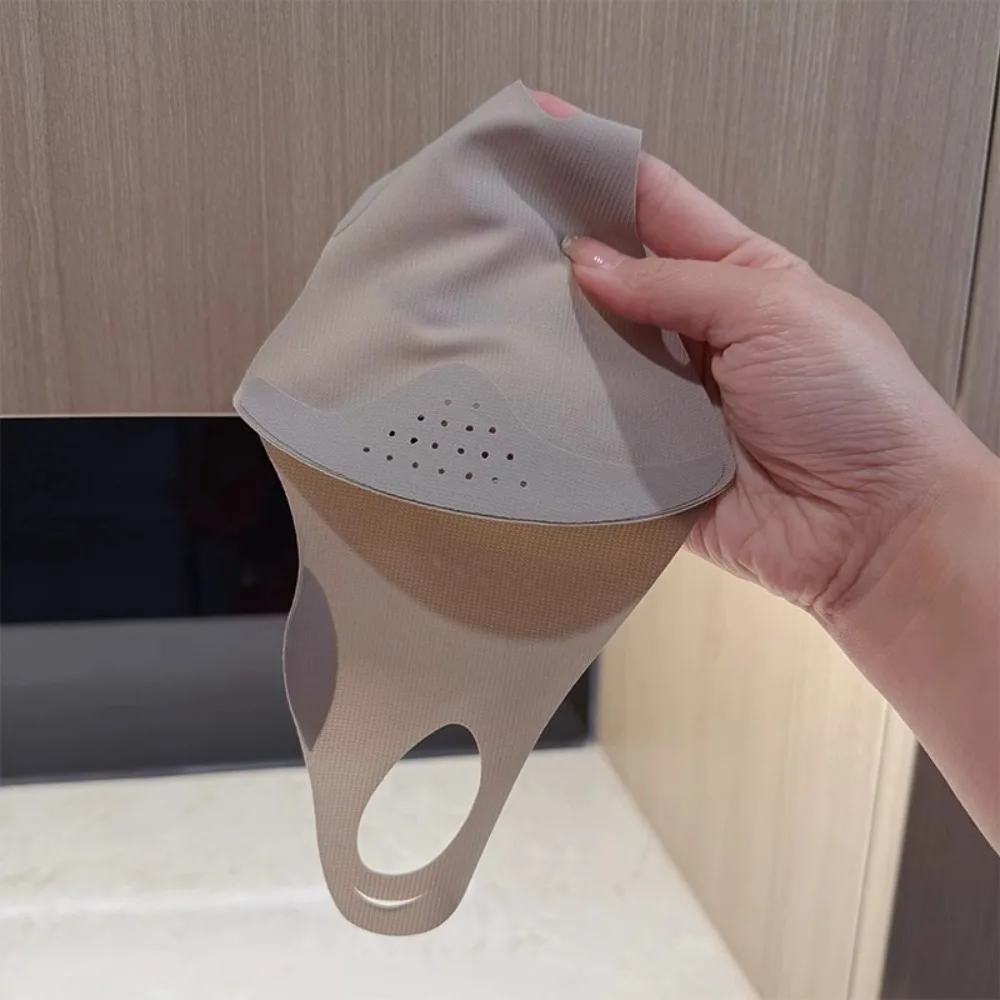 New Breathable Ice Silk Mask Washable Dustproof Riding Face Mask Anti-UV Sunscreen Mask Outdoor Sports