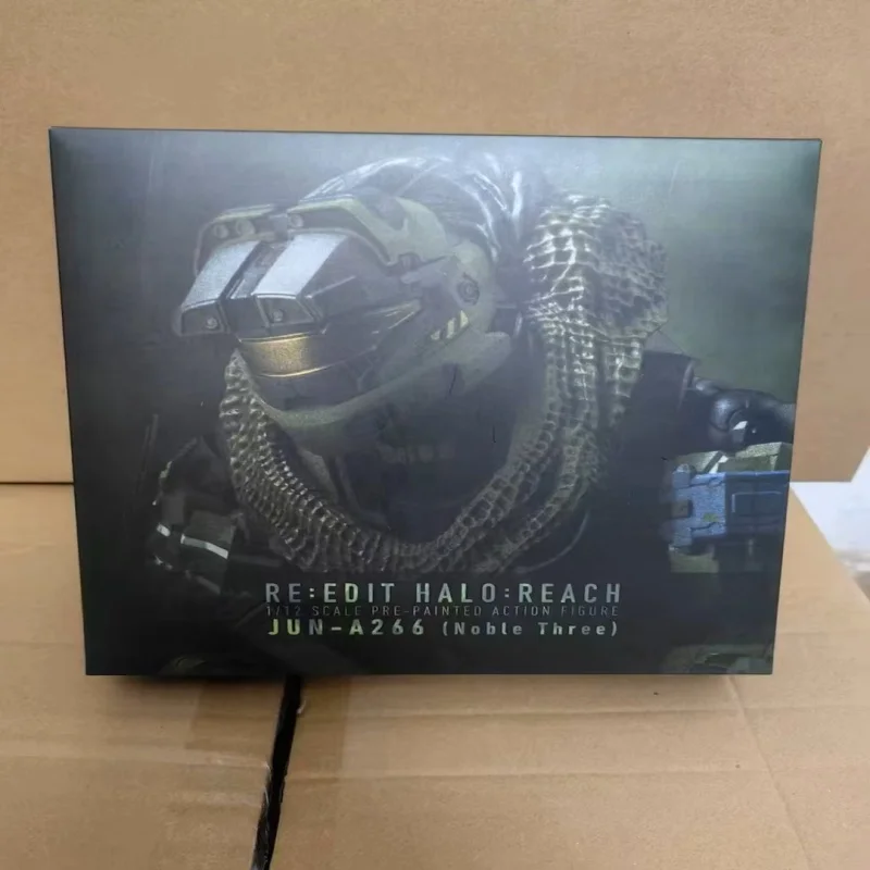 2 знака 1/12 шарнирная фигурка Master Chief из ПВХ, Коллекционная модель игрушки, 18 см, подарки, натуральная