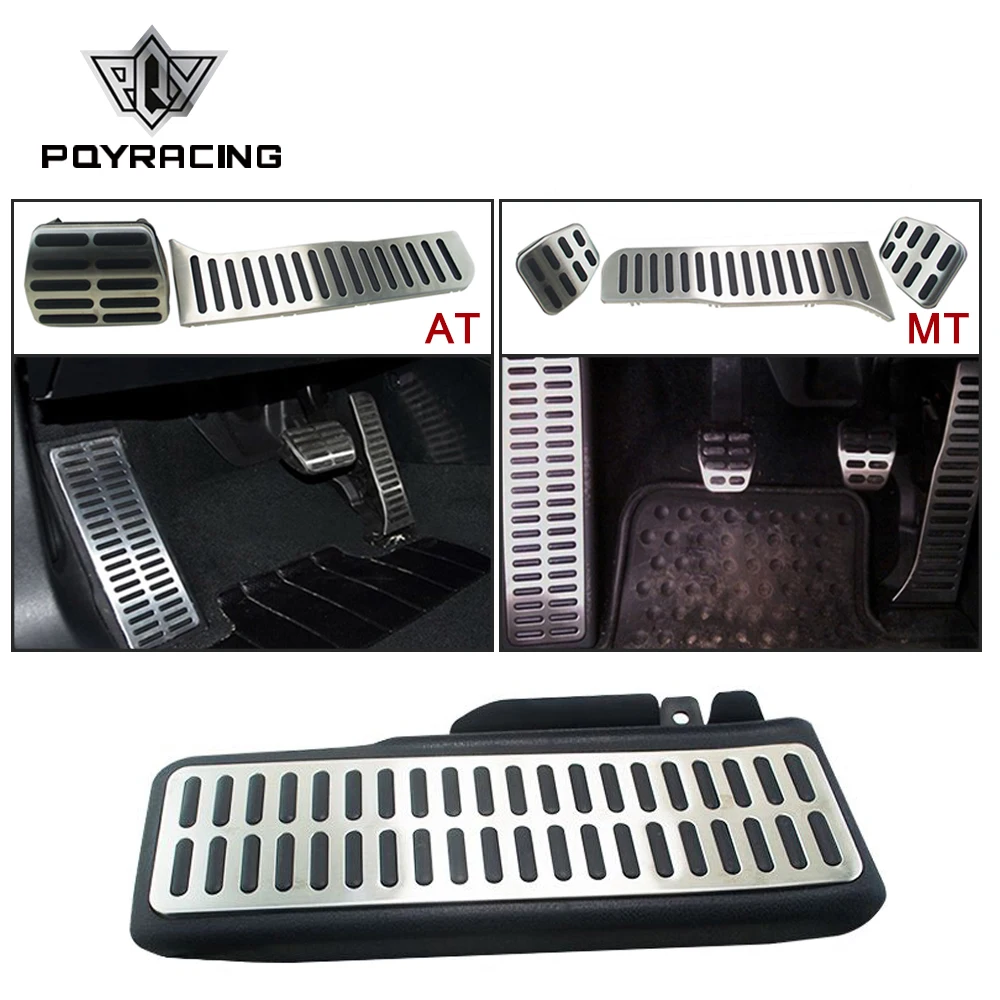 Car Gas Brake Rest Pedal Car Pedals for Volkswagen Vw Golf 5 6 MK5 MK6 Jetta MK5 Scirocco CC TIGUAN Toureg for Skoda Octavia A5