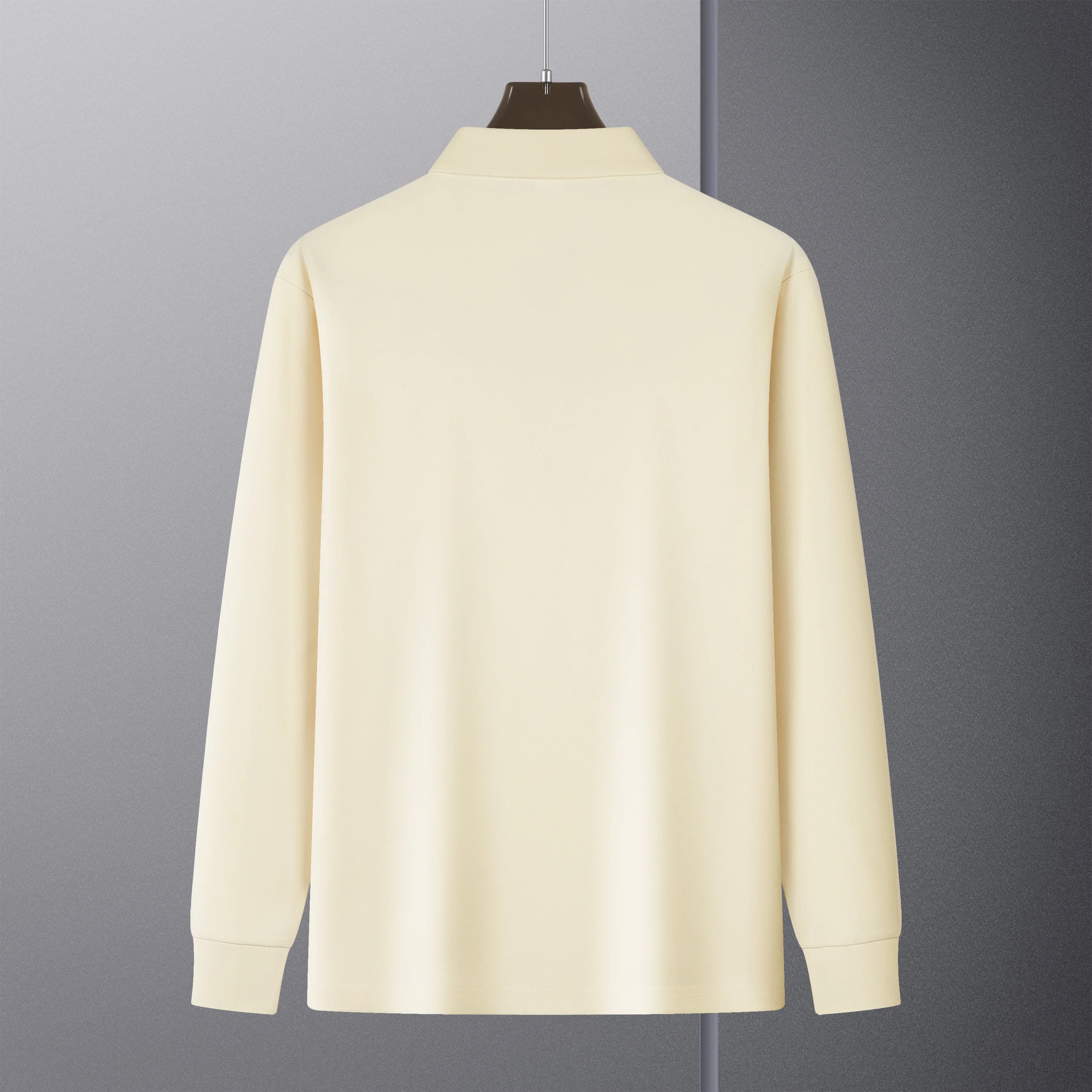 الحب ستار 89 الإبداعية طباعة موضة تي شيرت الرجال الخريف الشارع الملابس العصرية لينة طويلة الأكمام مريحة كل مباراة قمصان بولو #2