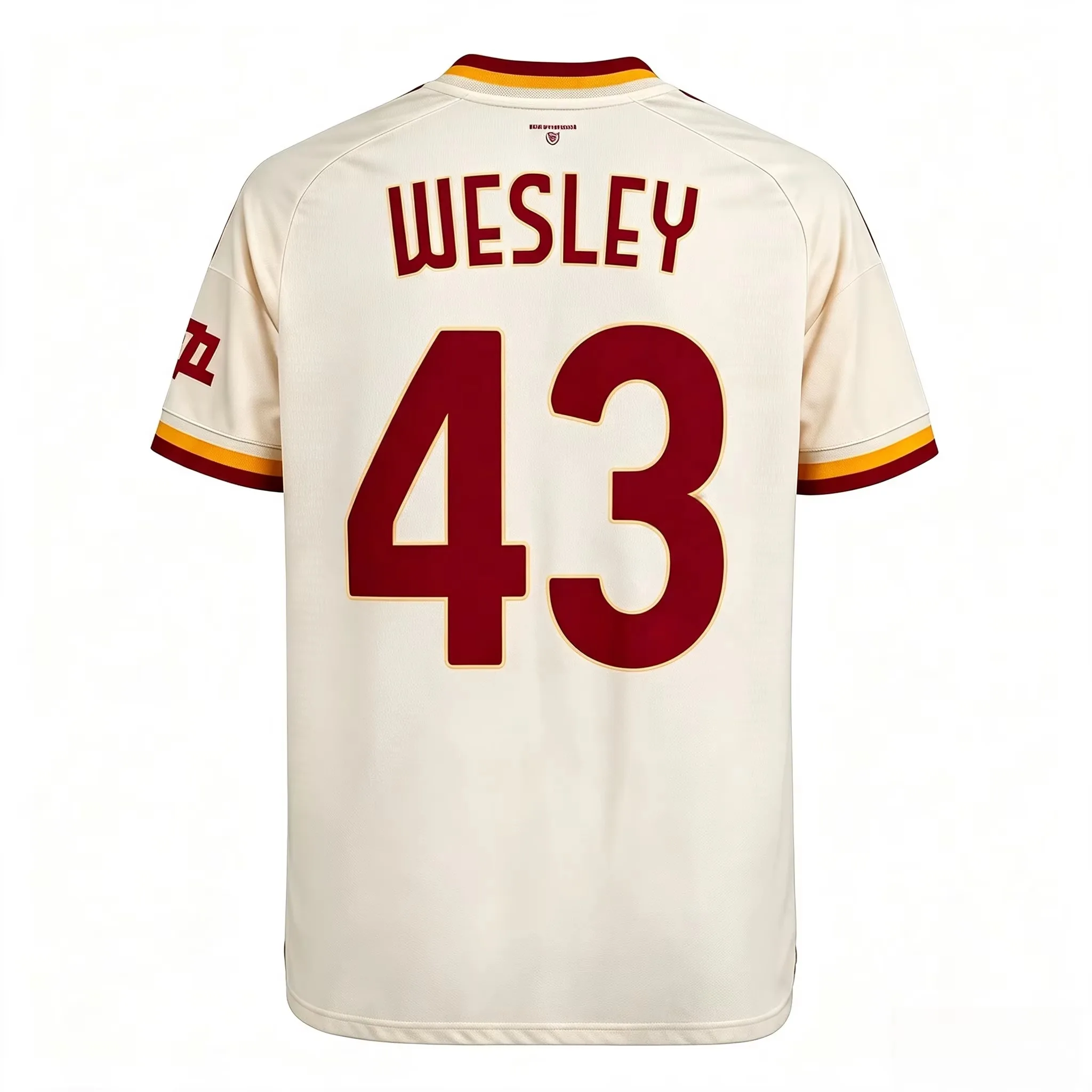 26/27 Saison Roma Fußballtrikot, Pellegrini # 7 Jersey T-Shirt, Herren Sommer-Trainings-Atmungsaktives Sweatshirt, Familien-Set – Detail 5