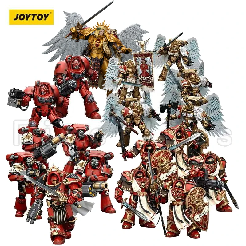 1/18 JOYTOY Action Figure 40K The Horus Heresy Blood Angels Figures And Mechas Anime Model Toy