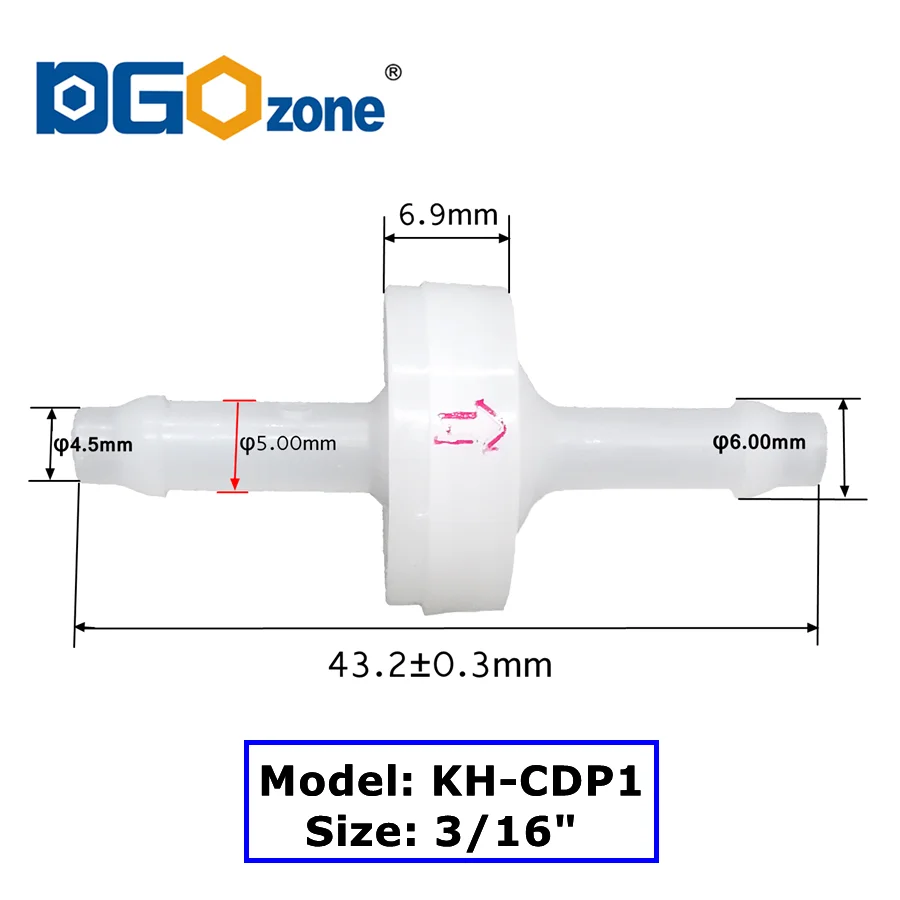 3/16" Diaphragm Che… - image