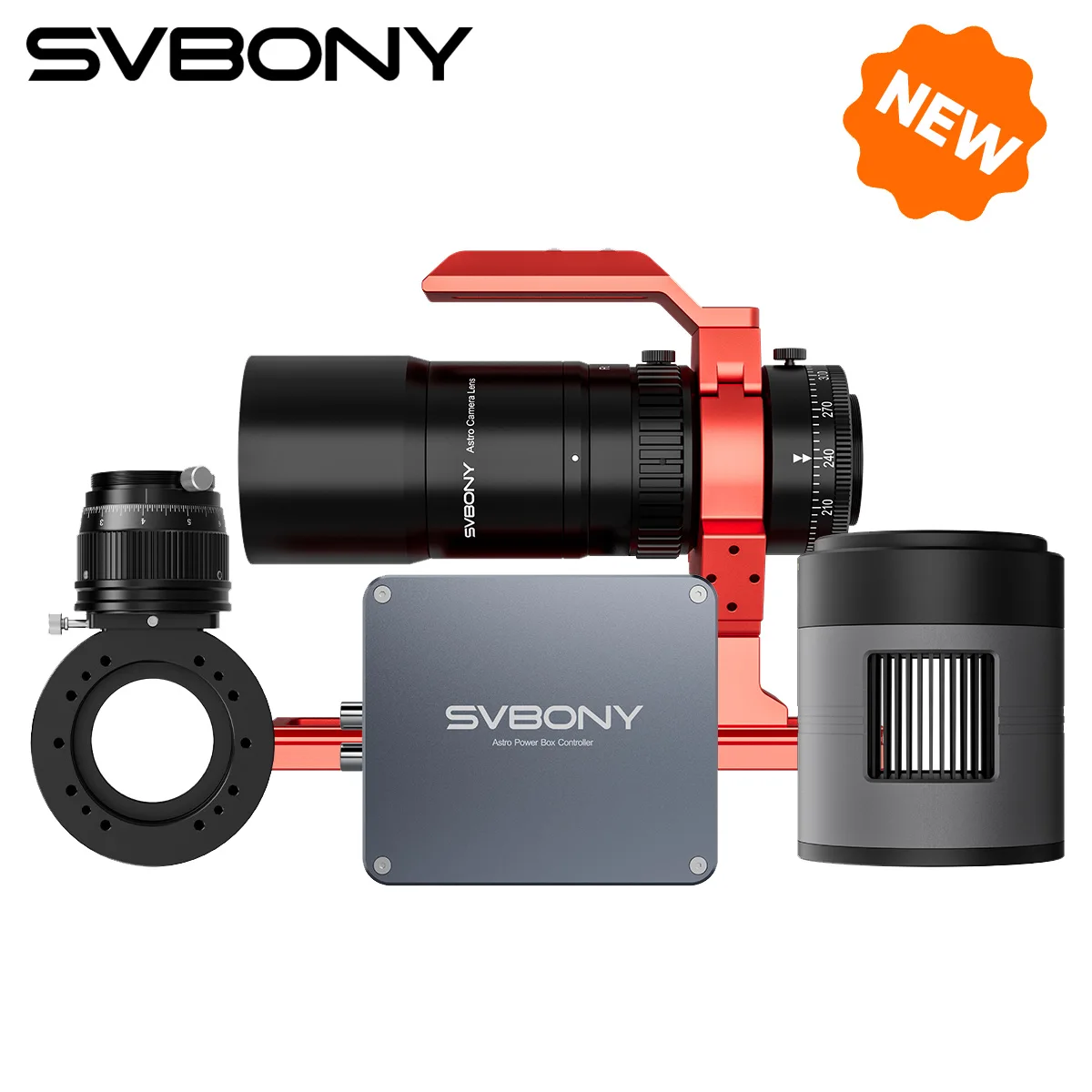 

Астрономическая камера Svbony SC571CC с полнокадровым комплектом APO для астрономических телескопов SV535/SV545/SV555 для съемки глубокого космоса