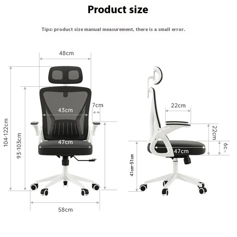 Back Support Chairs Cheap Carpeted Office Chair Ergonomic Free Shiping Wheels Foot Rest Comfortable Sedia Da Ufficio Furniture