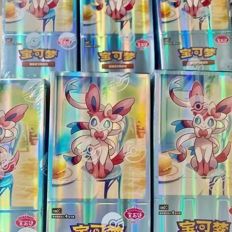 pokemon-trading-card-game-gem-pack-vol2-cbb2c-simplified-chinese-sealed-eevee-evolution-series-collectible-game-card-adult-gift
