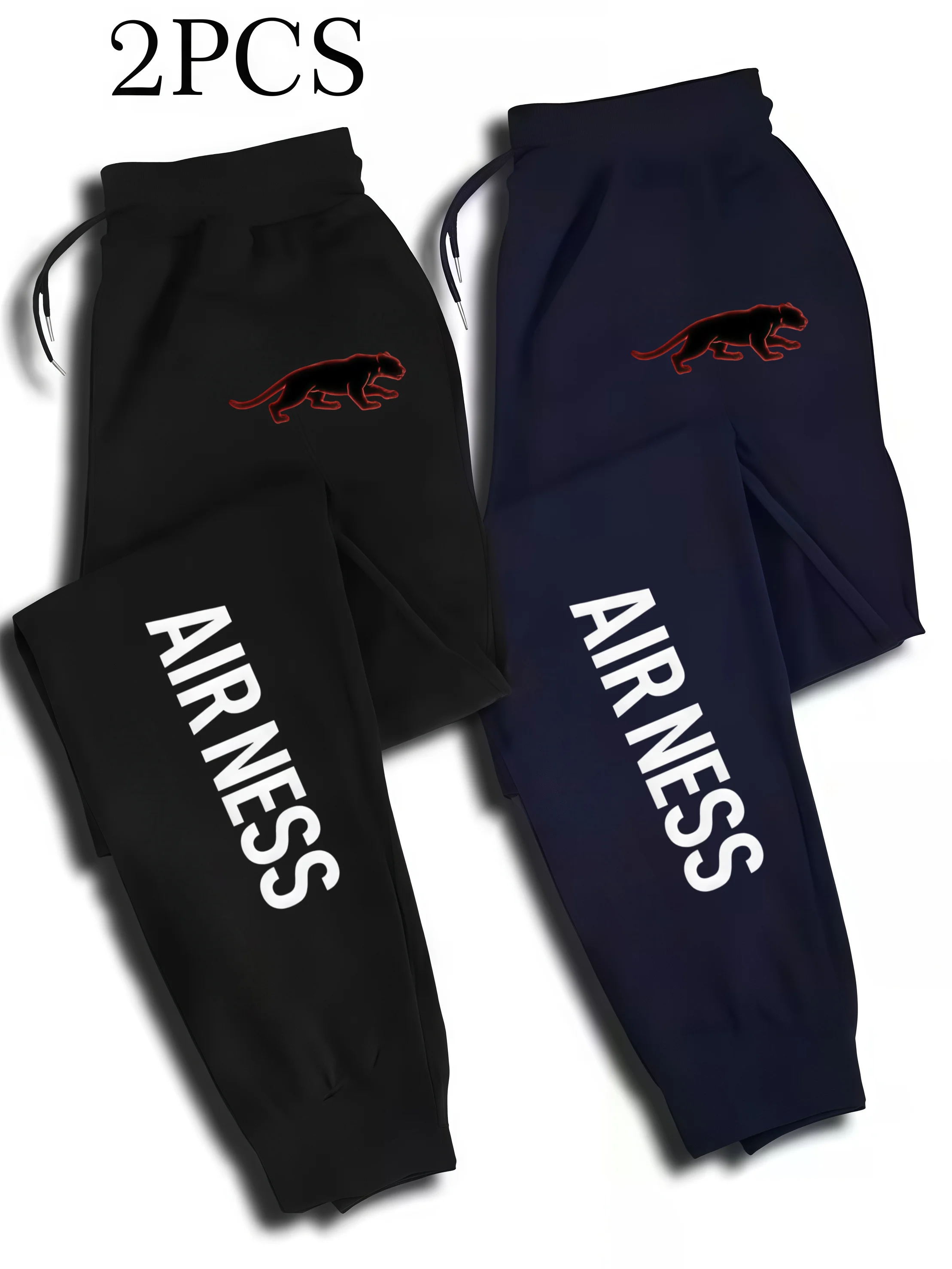 2 Pack Men Casual Jogger Pants - Running Pant Jogger 评论和价格