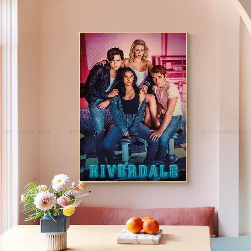 Riverdale Season 5 6 Hot TV Series Show Classic Movie Posters For Living Room Bar Decoration Posters Wall Stickers