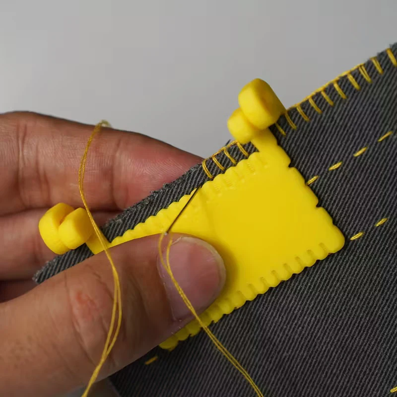 Seam Guide Clip On Sewing Edge Guide Needle Gauge Portable Measuring Tool For Beginners Quilting Crafting Hemming Edge DIY