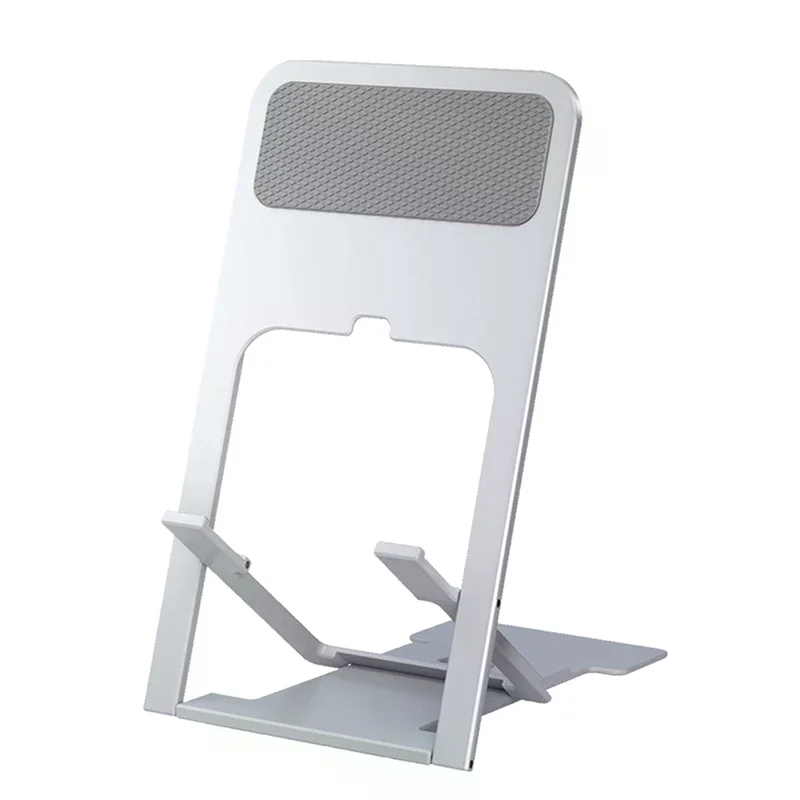 حامل هاتف محمول لسطح المكتب العالمي لهاتف IPhone IPad قابل للتعديل والكمبيوتر اللوحي وطاولة قابلة للطي وحامل مكتبي للهاتف الخلوي