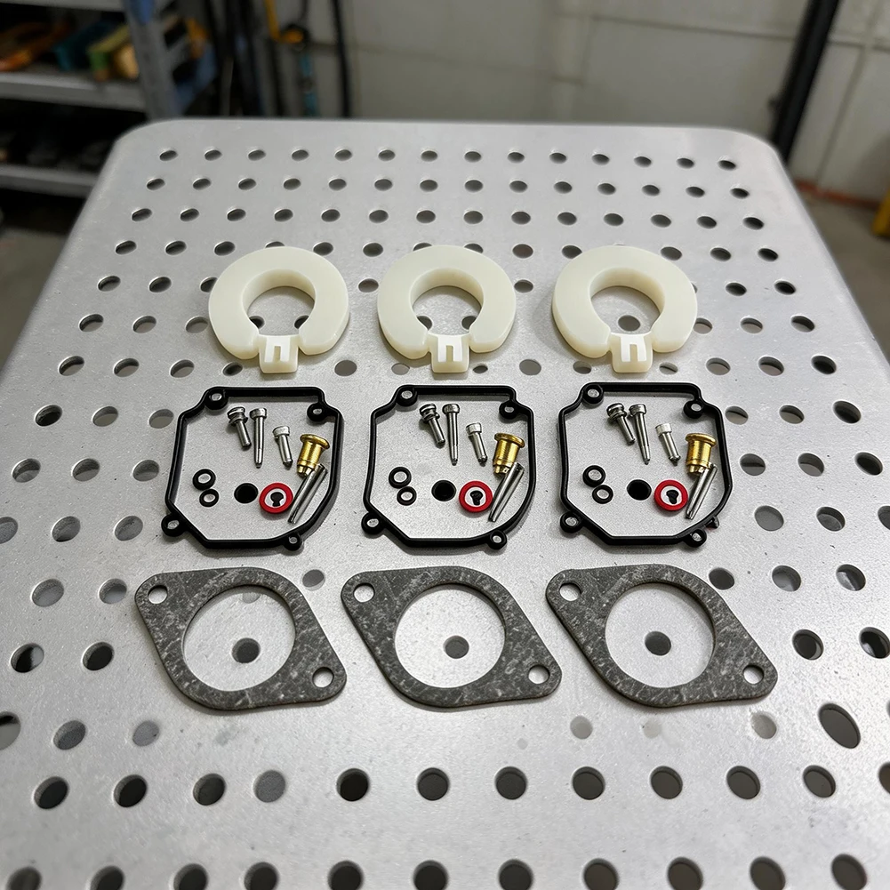 Complete Carburetor Repair Kit Marine Engine Gasket Set Fuel System Diaphragm Kit Easy Installation Carburetor Kit