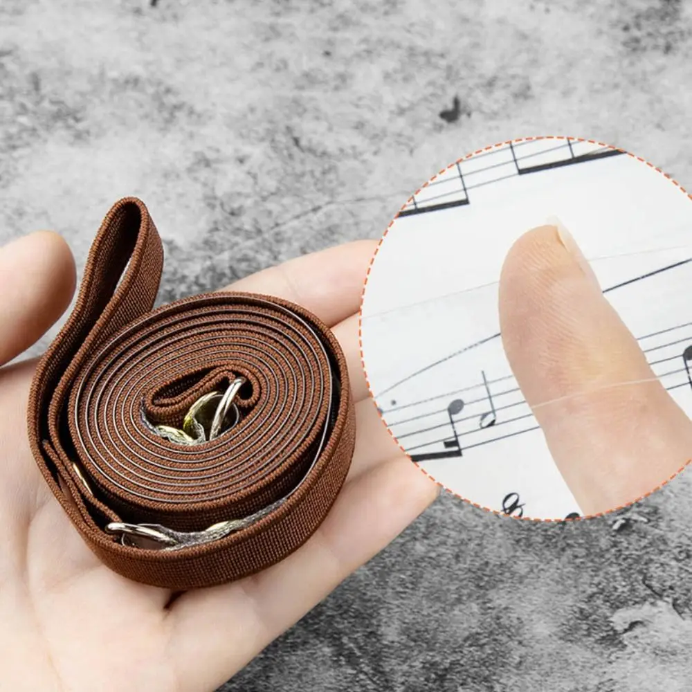 New Music Book Music Book Pressure Band Practice Transparent Music Sheet Clip Visible Band Piano Music Book Clip Strap Piano