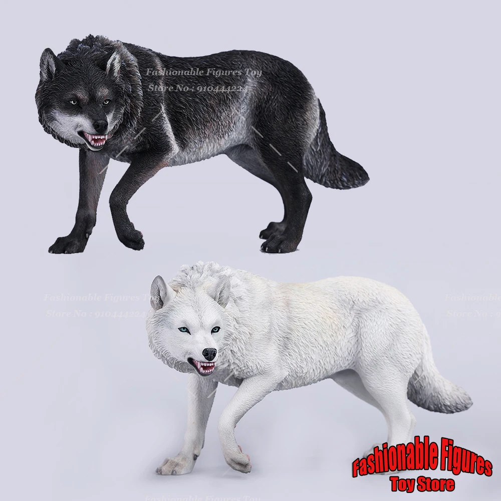 JXK JXK242 1/6 Scale Direwolf The Top Predator Species Ice Wolf Wild Animal Resin Model Fit 12