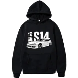 Anime Initial D Kids Hoodie Drift JDM Pullover Sweatshirt Silvia S Comic14 Japan Car Long Sleeve boys girls Winter hoodies