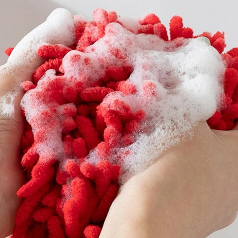 

652F Chenilles Banana/Strawberry Towel for Kitchen and Bath Quick Drying Washcloth Soft Absorbent Towel Bathroom Accessories