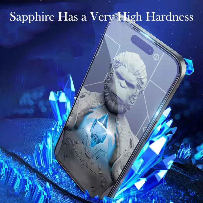 Blueo Sapphire Glass For iPhone 16 Pro Max Screen Protector for iPhone 16 Pro Max