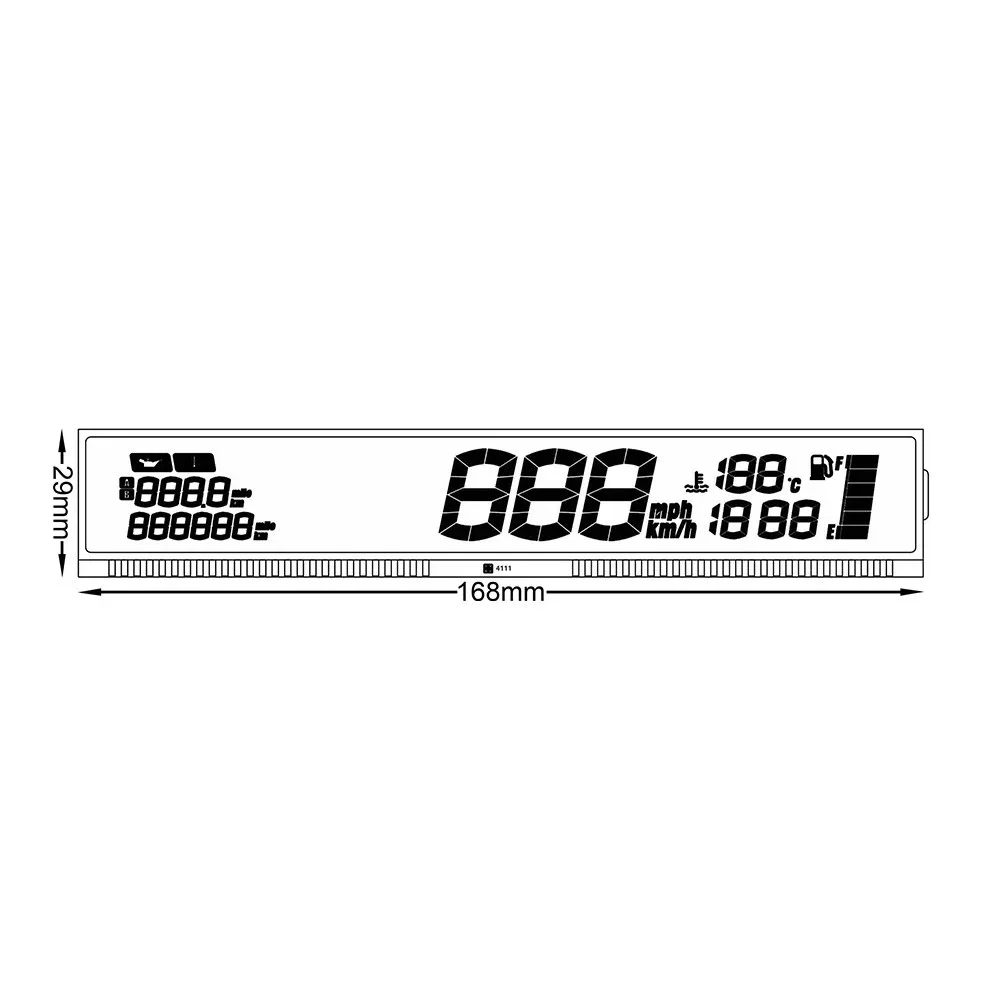 Display für Honda CB 600F Hornet PC41 Tachometer-Anzeigecluster – Detail 5