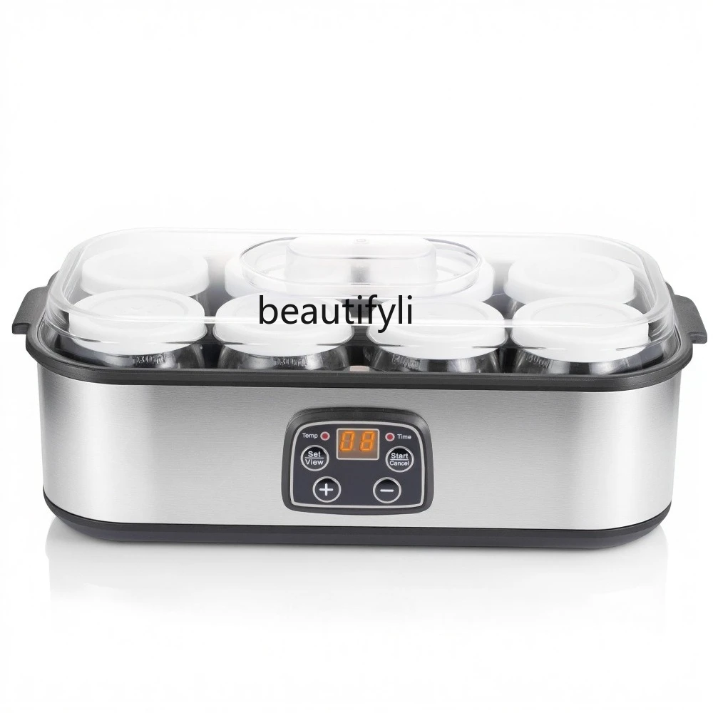 

Yogurt Maker Breakfast Homemade Yogurt Fermentation, Home Jam Ice Cream Yogurt Pudding 8 Cups