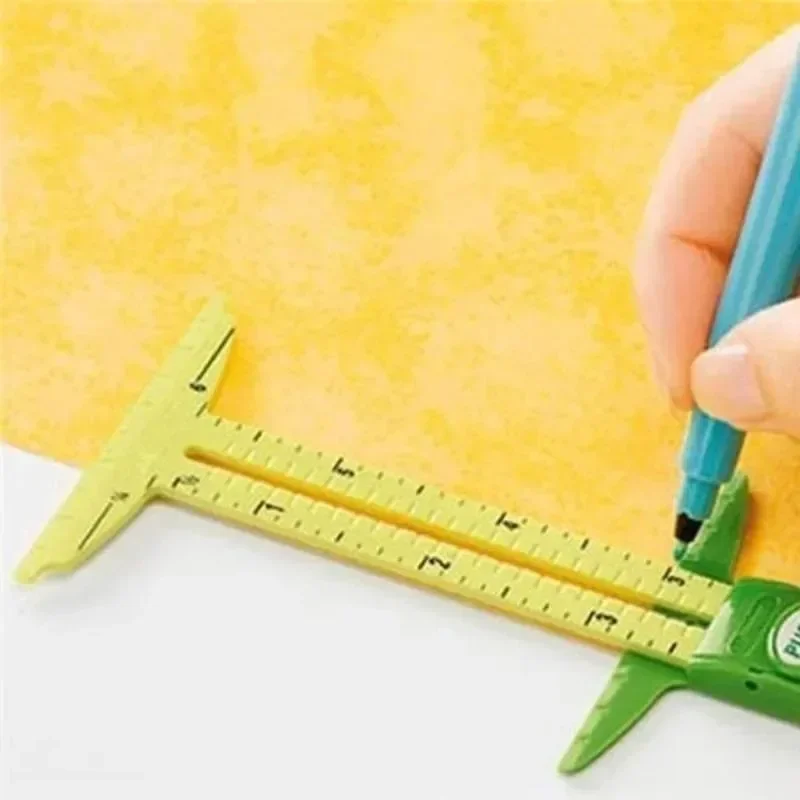 Sewing Seam Ruler Patchwork Quilting Tailor Ruler Sizer Helper Measuring Gauge Drawing Tools Measuring Tool Sewing Accessories