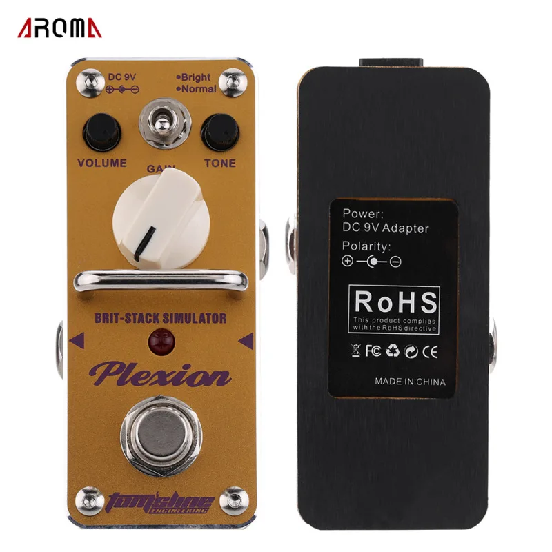 APN-3 Plexion Brit-stack Simulator Electric Guitar Effect Pedal Mini Single Effect with True Bypass Guitarra Effect Pedal