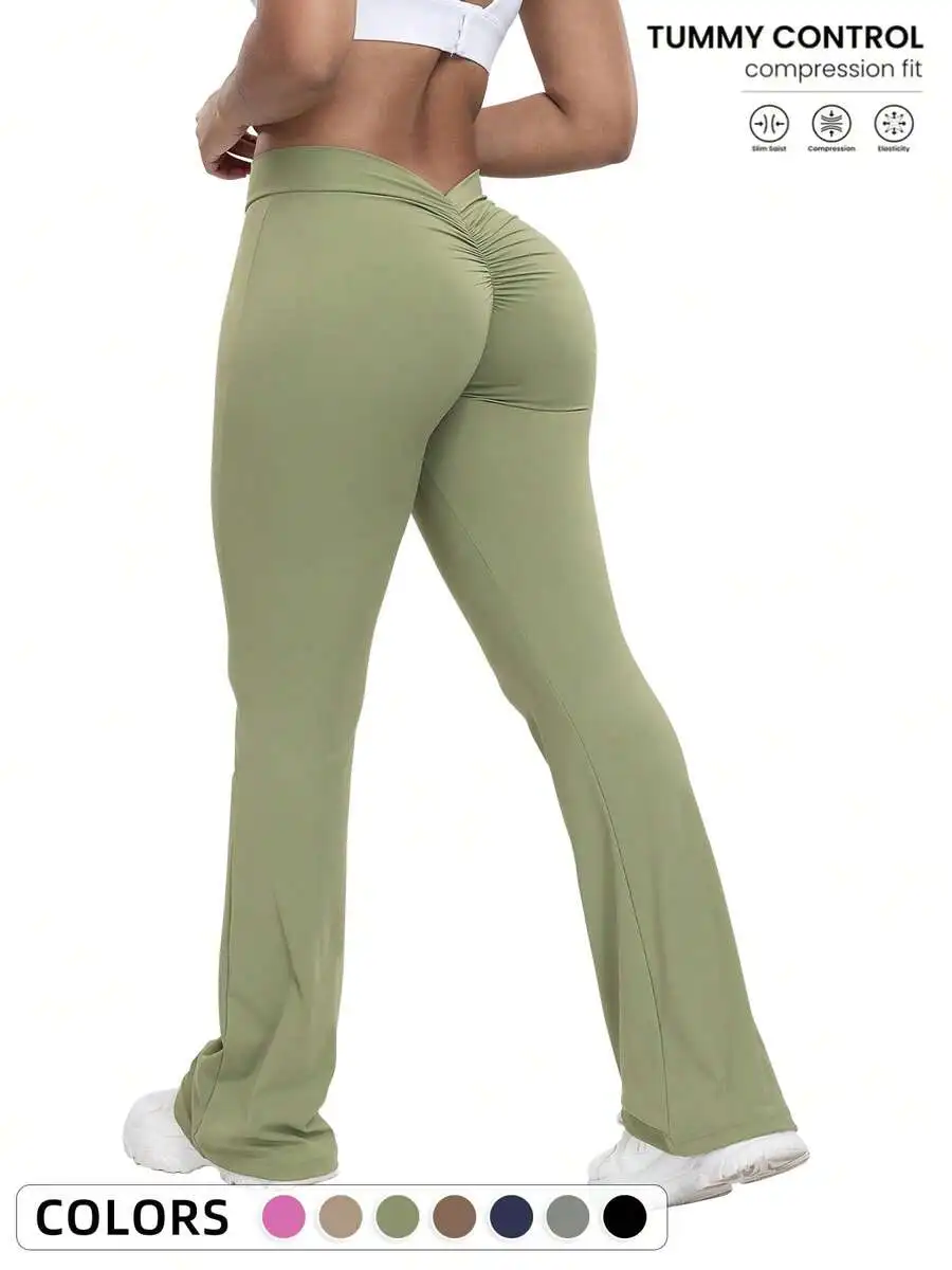 

Womens High Waist Compression Leggings For Yoga Running Gym