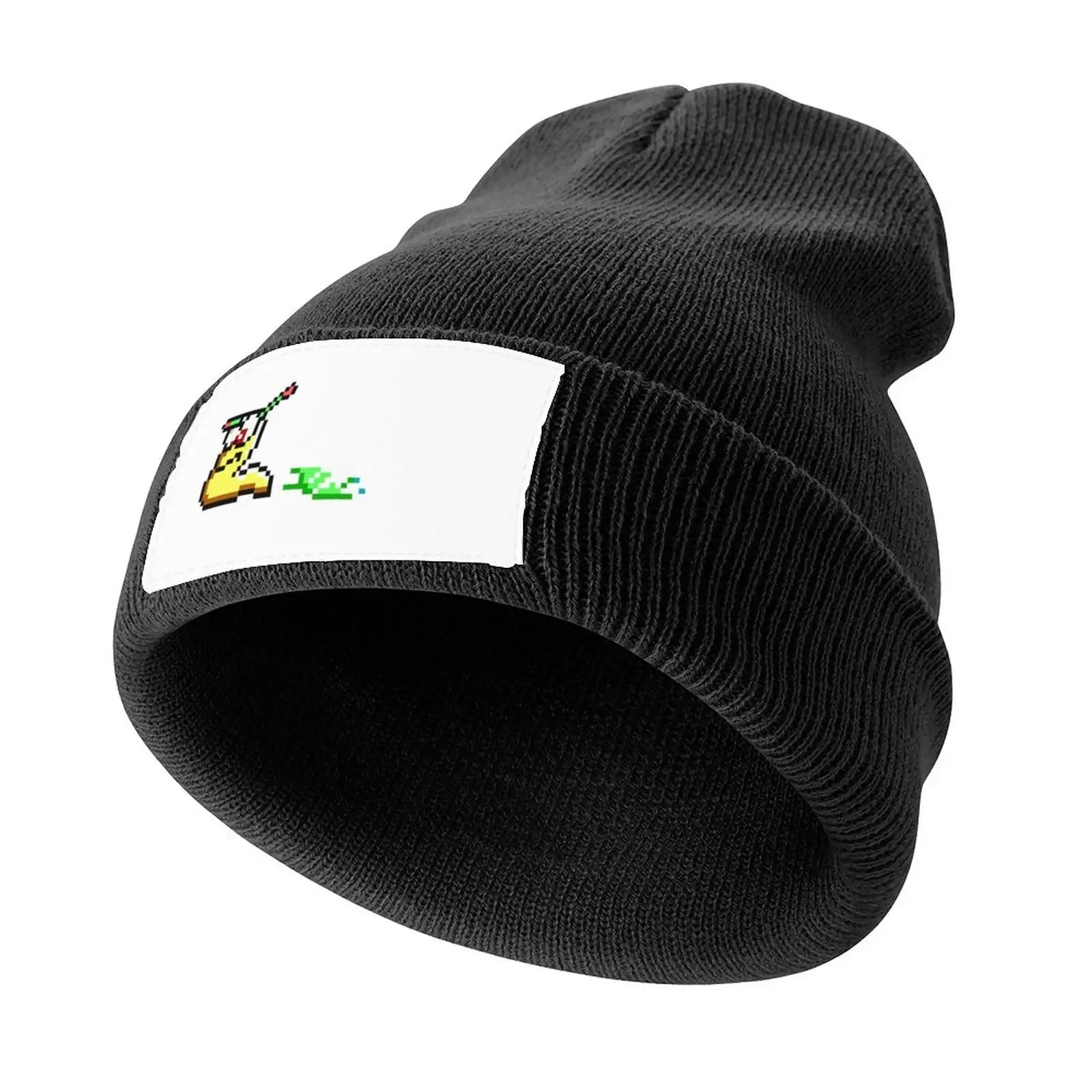 Commander Keen 4 Snail Knitted Cap Visor Golf Wear Luxury Woman Men's