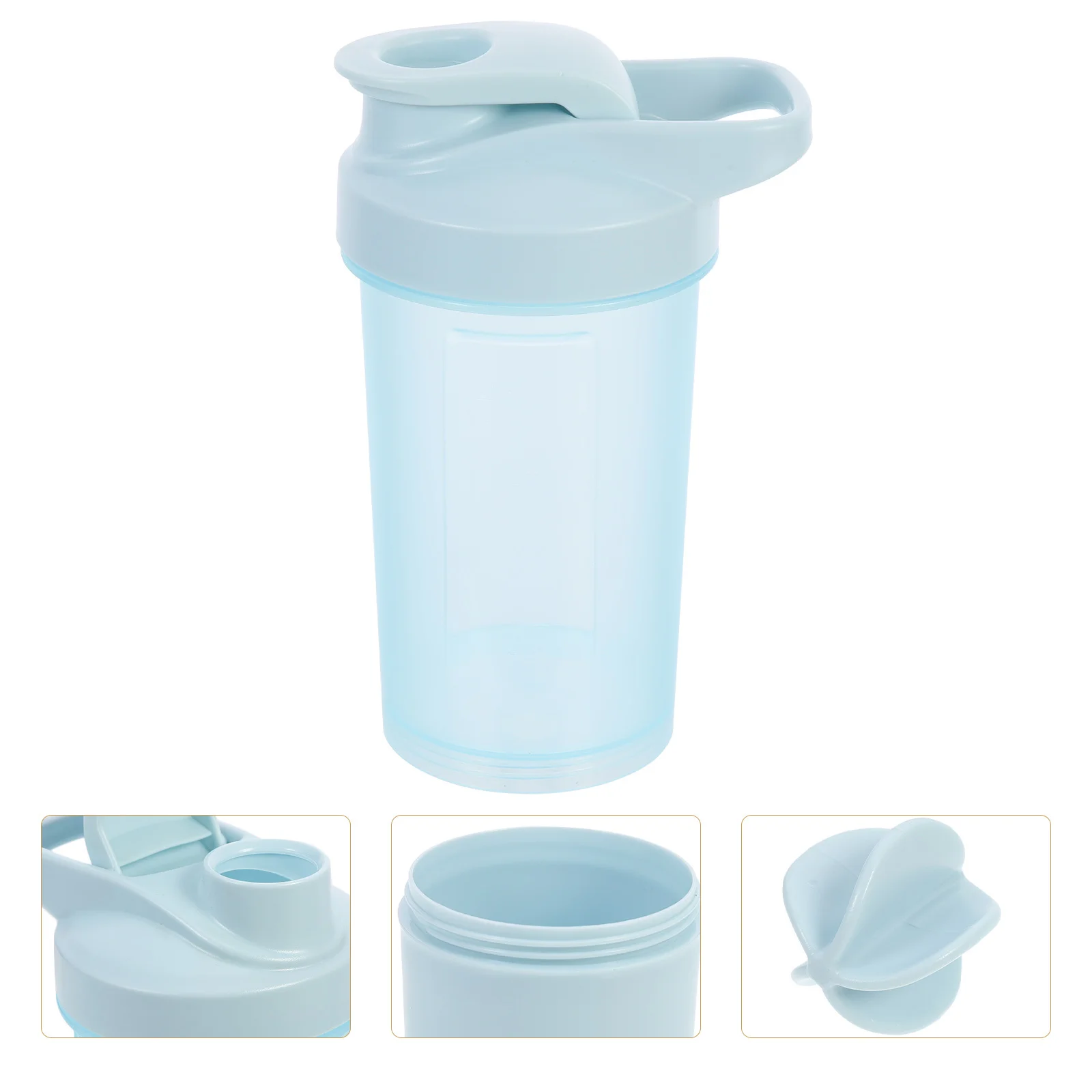 

Stable Base Thickened Bottle With Handle Large Capacity Portable Sports Bottle For Gym Fitness Outdoor School Use Durable