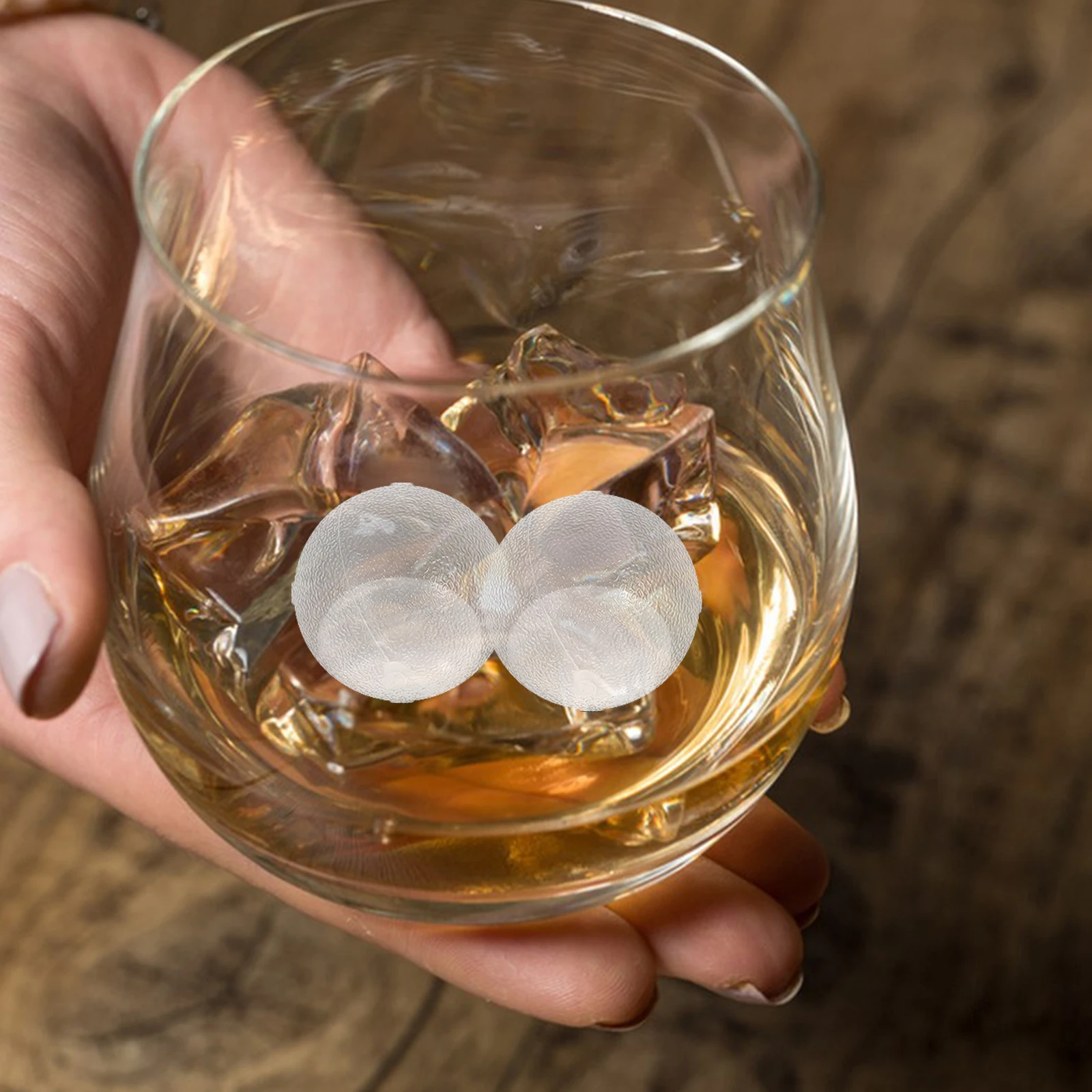 

24pcs Reusable Drinks Decorative Elegant for Parties Washable Round Ice Cubes Reusable Ice Cubes for Coolers