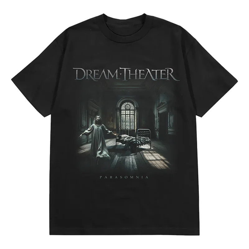 Camiseta Casual Unissex de Luxo da Marca Dream Theater Band, Estilo American Avant-garde Metal Dark Rock