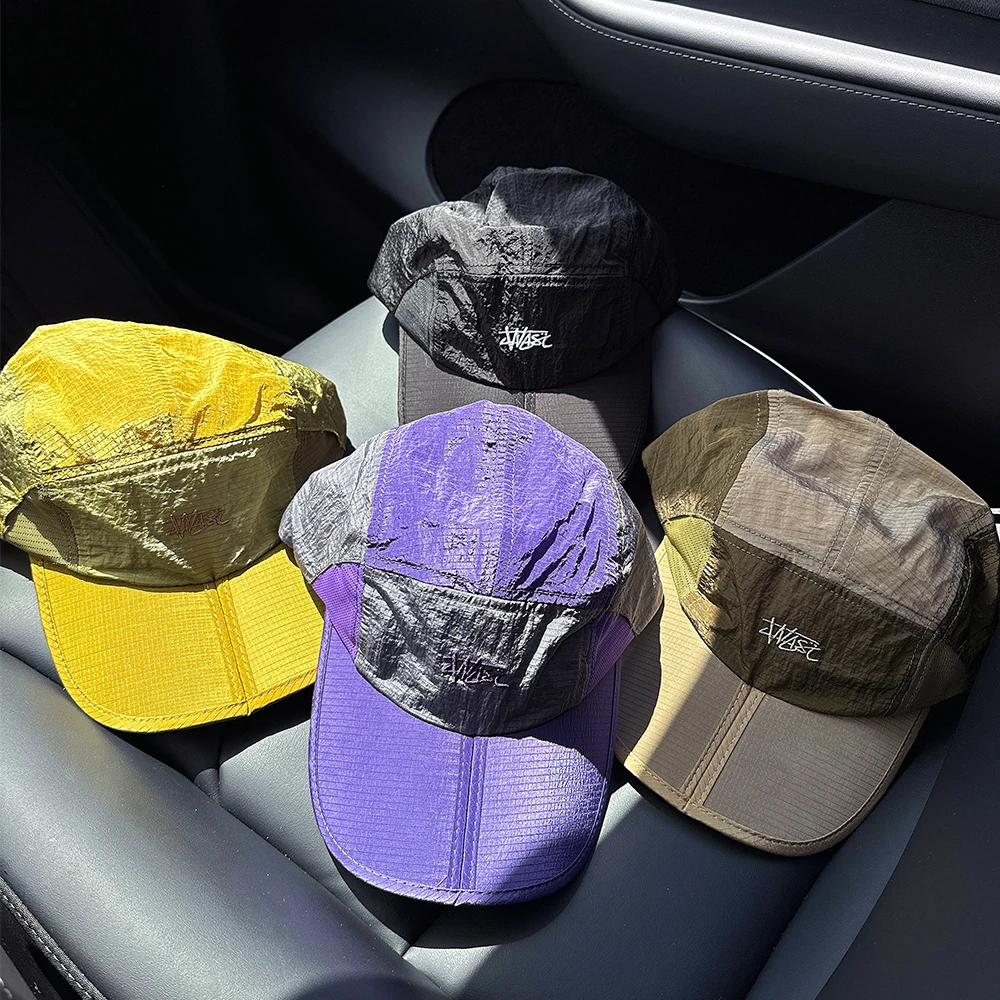 Originality Foldable Sun hat Light Ventilation Women's Outdoor sport Bodybuilding Men cap Quick drying cool and refreshing Girl