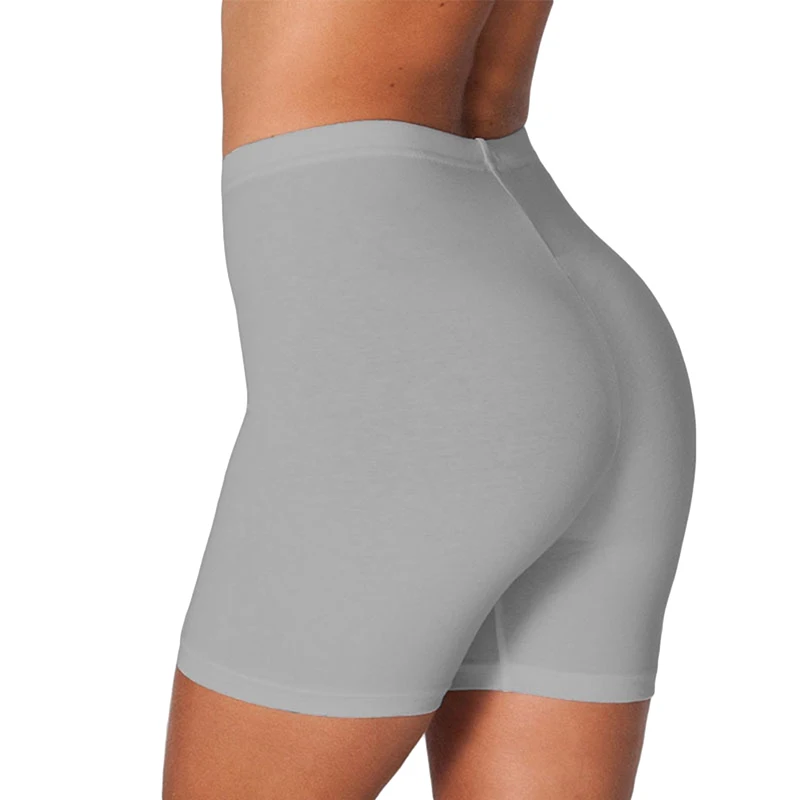 Ladies Workout Yoga Shorts Waist Control Compression Athletic Bike Running Shorts Slim Stretch Gym Tights Short