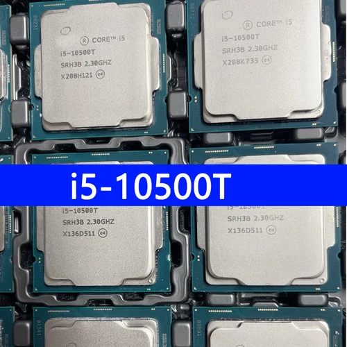 I5-10500T CPU 프로세서 소켓, Z490 마더보드 10500T, 14nm, 6 코어, 12 스레드, 2.3GHz, 12MB, 35W, 10 세대, LGA1200  Best5