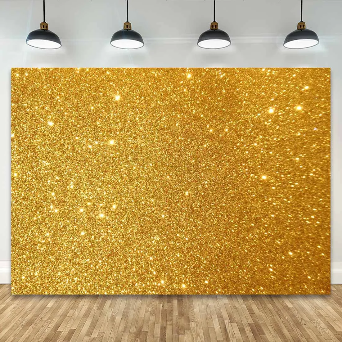 Golden Silver Glitters Backdrops Sparkles Party Photozone Background for Photo Studio Baby Portrait Product Photo Shooting