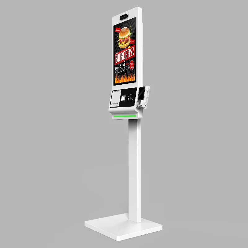 

Best-selling OEM Self Ordering Kiosk 21.5-32 Inch Smart Cashless Food Ordering Machine For Fast Food Cafe Smart Payment Kiosks