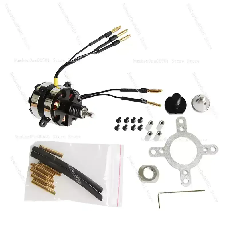 DZP30 Coaxial Double Propeller Brushless Motor 30g Non-reverse Torsion Motor F3P with Double Propeller