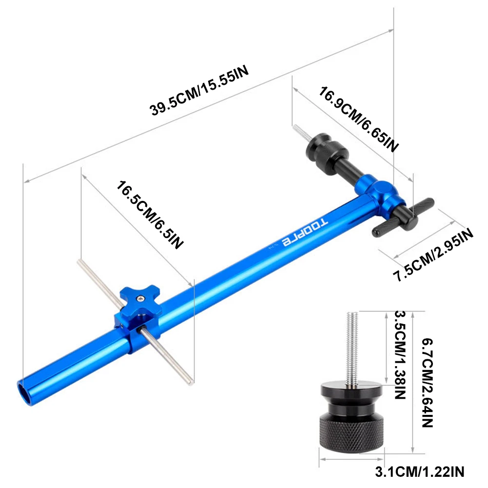 TOOPRE Road Bike Hand Shift Head Mount Handlebar Height Angle Left Right Symmetrical Adjuster Bicycle Handlebar Leveling Tool