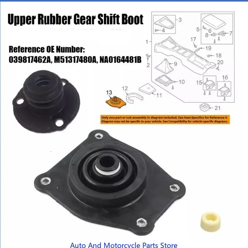 

P9FD Professional Gear Shifts Dusts Guard Set Automotive Shifters Dust Cover Pad set M51317480A for Improves Drives Experience