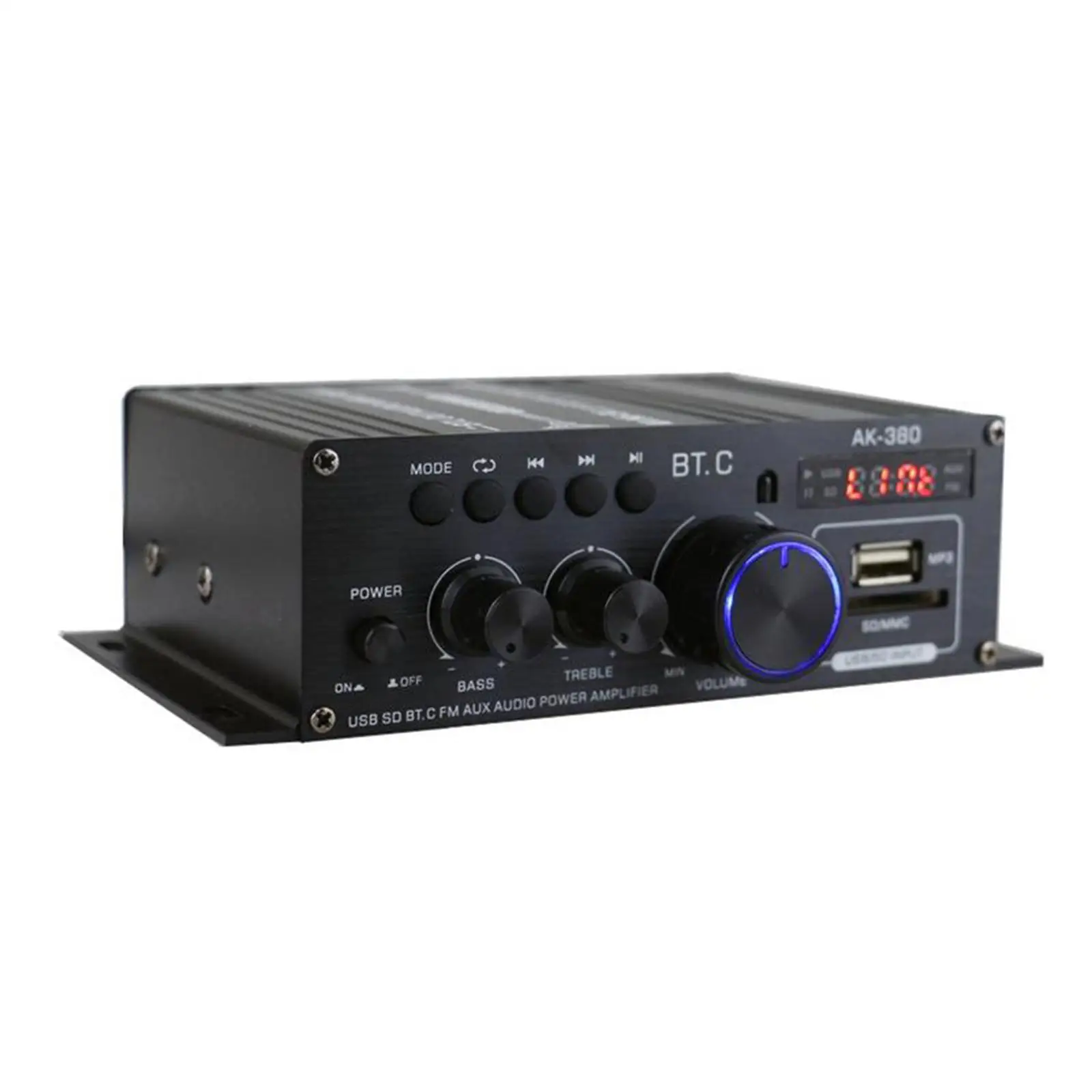 0-ポータブル400w-x-パワーアンプ-20-ch-50-2チャンネル、車載・家庭・ガレージシステム用：400w-400w