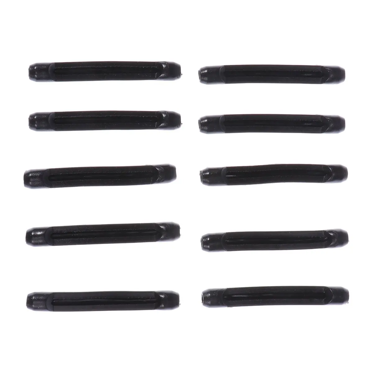 

20Pcs Anti-Slip Silicone Sleeve Glasses Leg Sets Black Non-Slip Eyewear Accessories for Running Riding Outdoor Sports