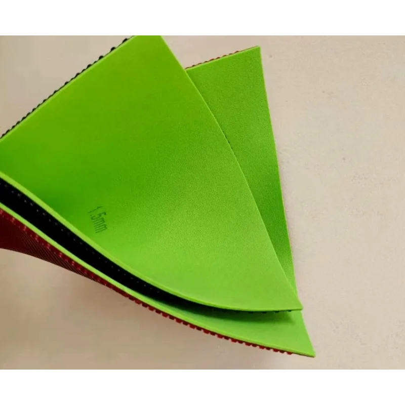 KASFU KF-126 أنابيب صفائح مطاطية لتنس الطاولة - نقاط خارجية وقصيرة مع إسفنجة طاقة الكيك مطاط بينج بونج لمكافحة الدوران الهجومية
