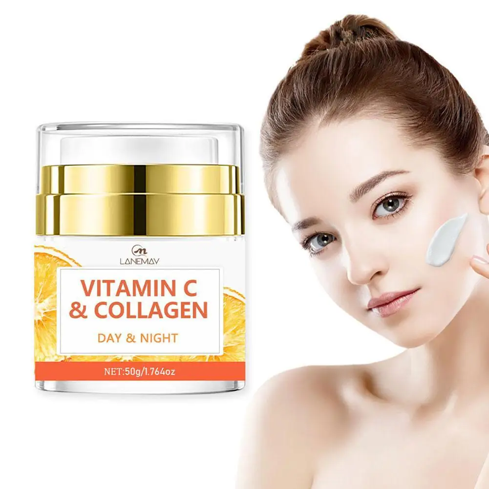 

Retinol Anti-Aging Face Cream With Vitamin C & Collagen - Hydrating,Wrinkle-Reducing Firming Moisturizer For All Skin Types
