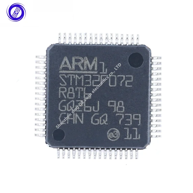 New Original STM32F072R8T6 LQFP-64 ARM Cortex-M0 32-bit Microcontroller-MCU